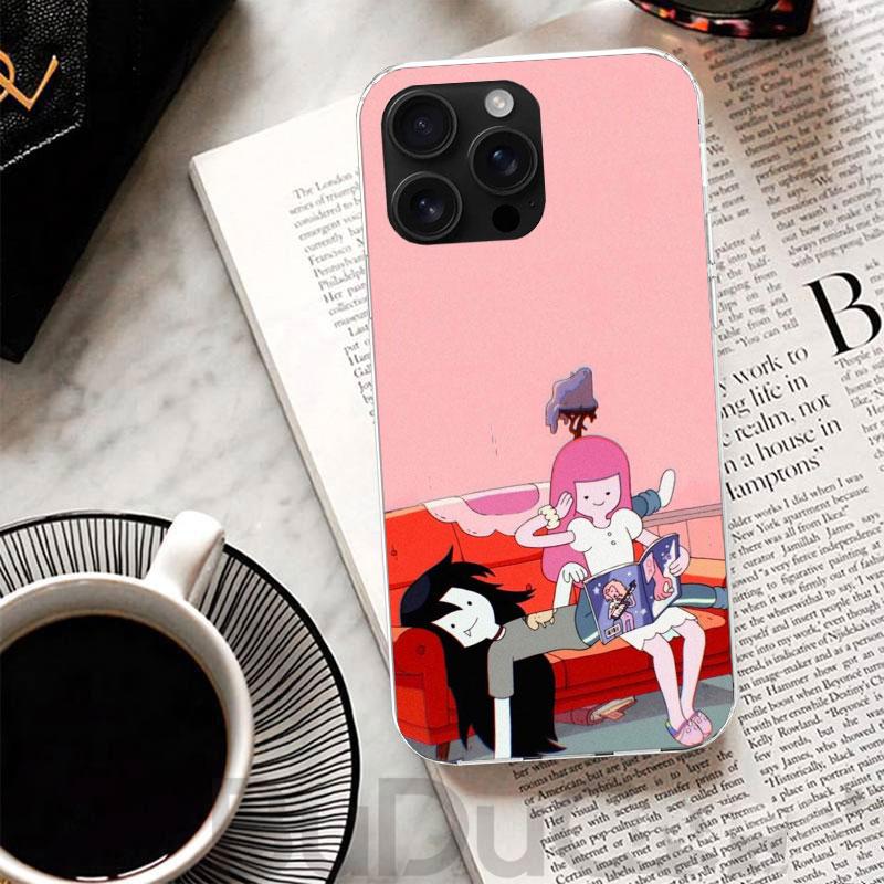 Adventure Marceline Jujuba Cover For iPhone 17 Air 16 16E 15 Pro Max 14 Plus 13 Mini Phone Case 12 11 7 8 SE Customized Print Sh