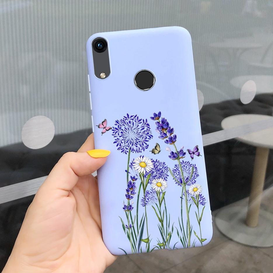 For Huawei Y6s 2019 Case Honor 8A Soft Silicone Cartoon Flowers Phone Protective Shell For Huawei Y6s 2019 Honor8A Fundas Bumper