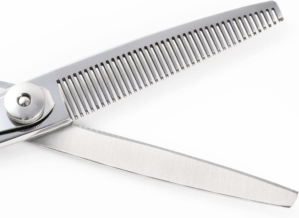 DEEDS Thinning Forged Professional Thinning Scissors JP-02 Scissors, 6.0 Inches, 35% Offset, Finish, Grade, Hairdresser's