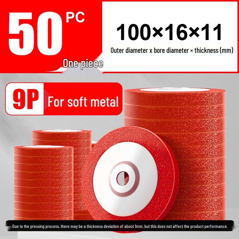 Great White Shark Stainless Steel Polishing Pad - Nylon Fiber Wheel for Angle Grinder Rust Removal