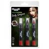 Moon Terror Halloween Body Crayons (Pack of 3)