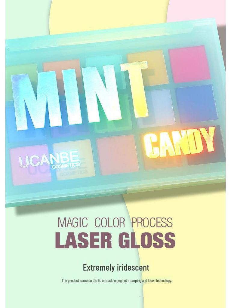 UCANBE 15-Color Macaron Matte Eyeshadow Palette for Beginners