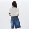 LAP Color Block Short Sleeve Knit As2kh466