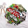 1pc Misfits Horror Automatic Open, Windproof, Compact Travel Umbrella, Gift for Birthday, Christmas, Business 93031
