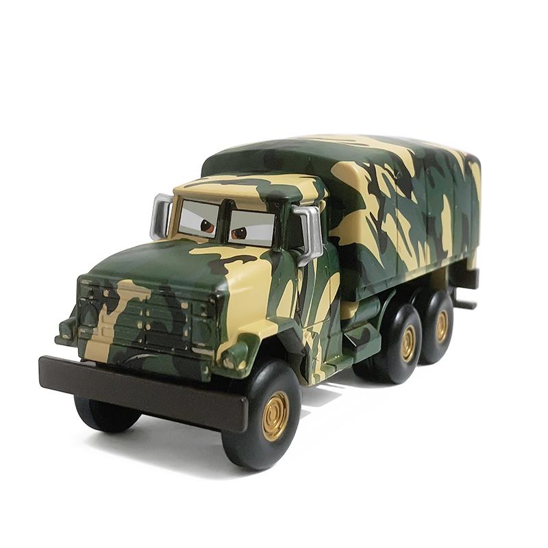 Pixar Cars Backdrop Role Andy Gearsdale Simulation Military Vehicle Toy Alloy Material Racing Car Children's Birthday Gifts