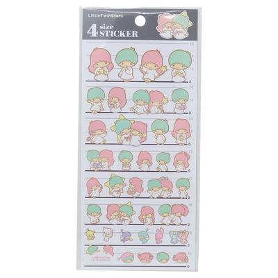Little Twin Stars [Sticker Sheet] 4 Size Stickers 4 SIZE STICKER Sanrio
