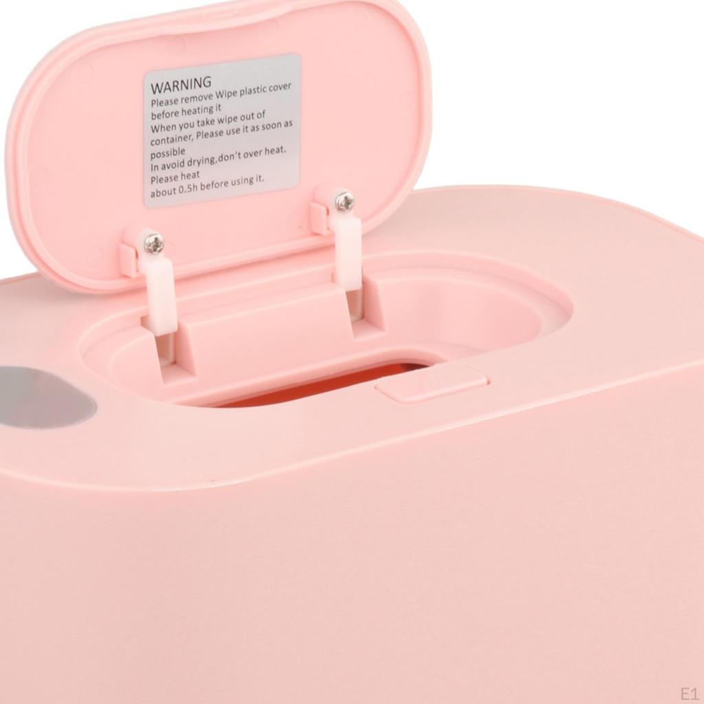Portable Heated Wipe Dispenser Quick Heating System with Large Capacity Box Tissue