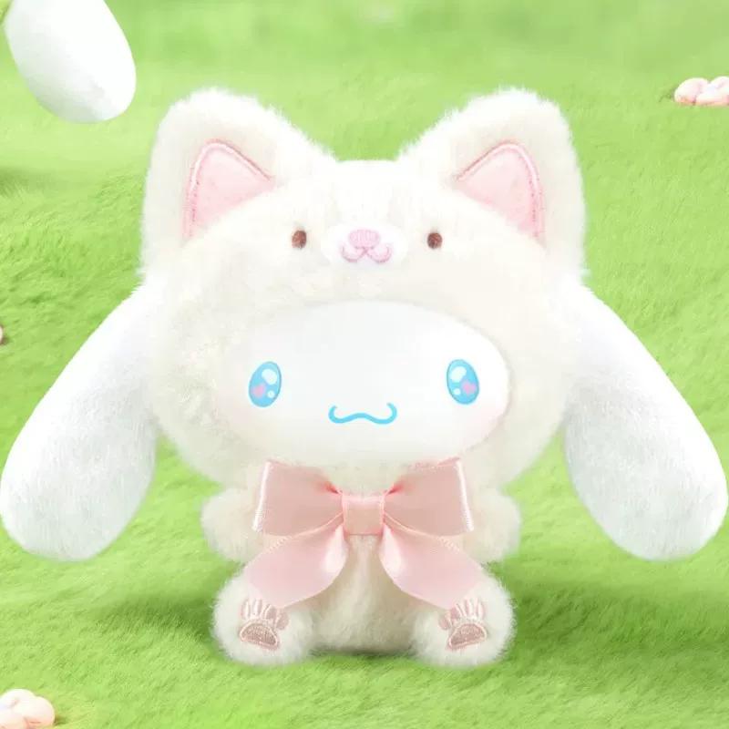 TOPTOY Cinnamoroll Tierparty Serie Vinyl Plüsch Trendiges Spielzeug Figur Schreibtisch Dekoration Plüschtier Geschenk für Erwachsene