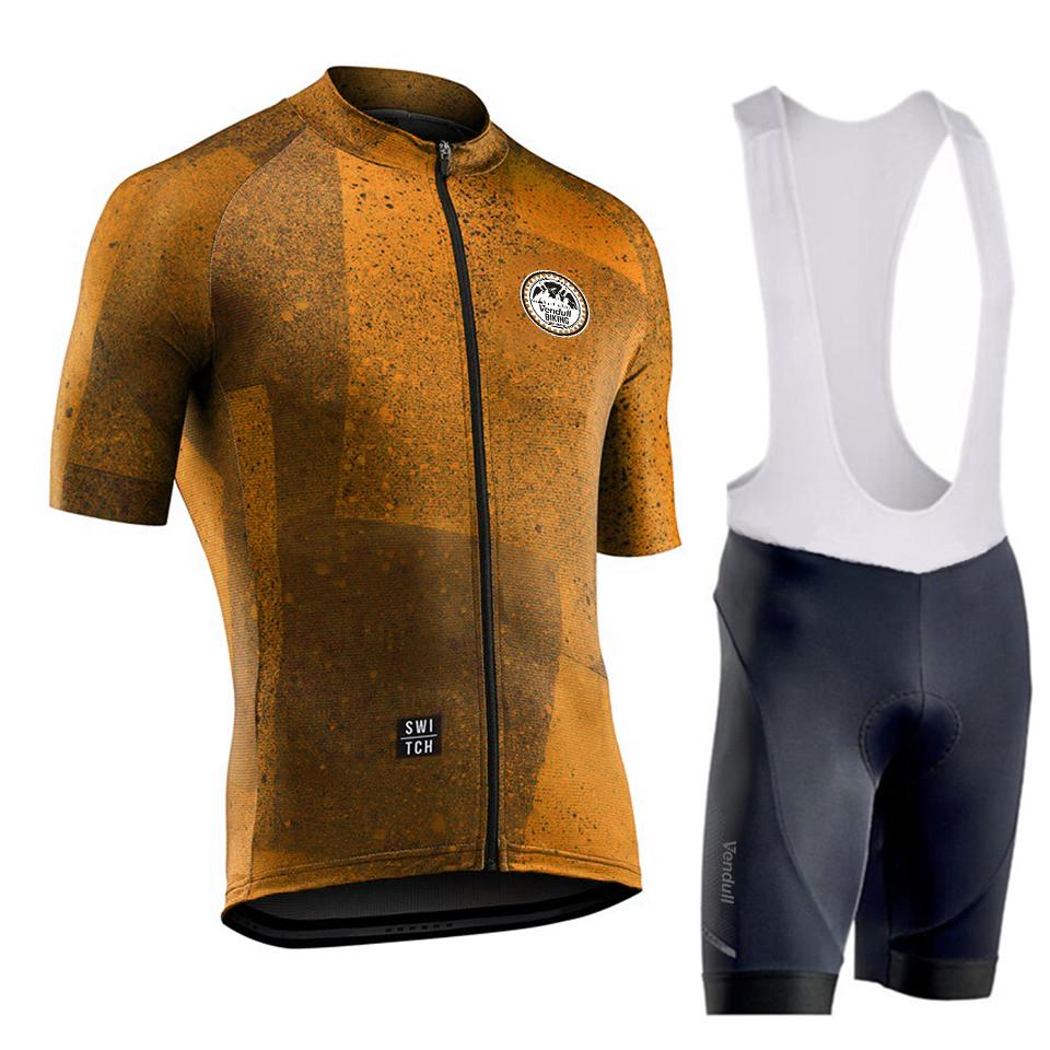 Man Cycling Clothes Summer Team Cycling Kits MTB Bike Clothing Short Sleeve Breathable Racing Road Bicycle Cycling Jersey Sets