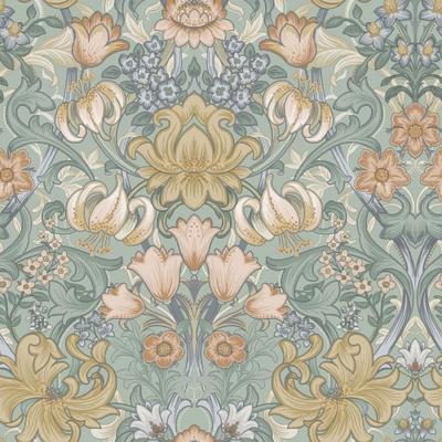 Holden DÃ©cor Ornamental Floral Textured Wallpaper