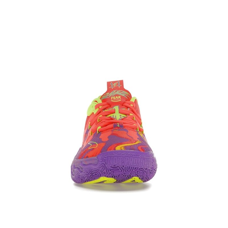 Puma MB.03 Lo Lava Herren Sneaker Rot Lila-Glimmer Rot-Knall 310847-01