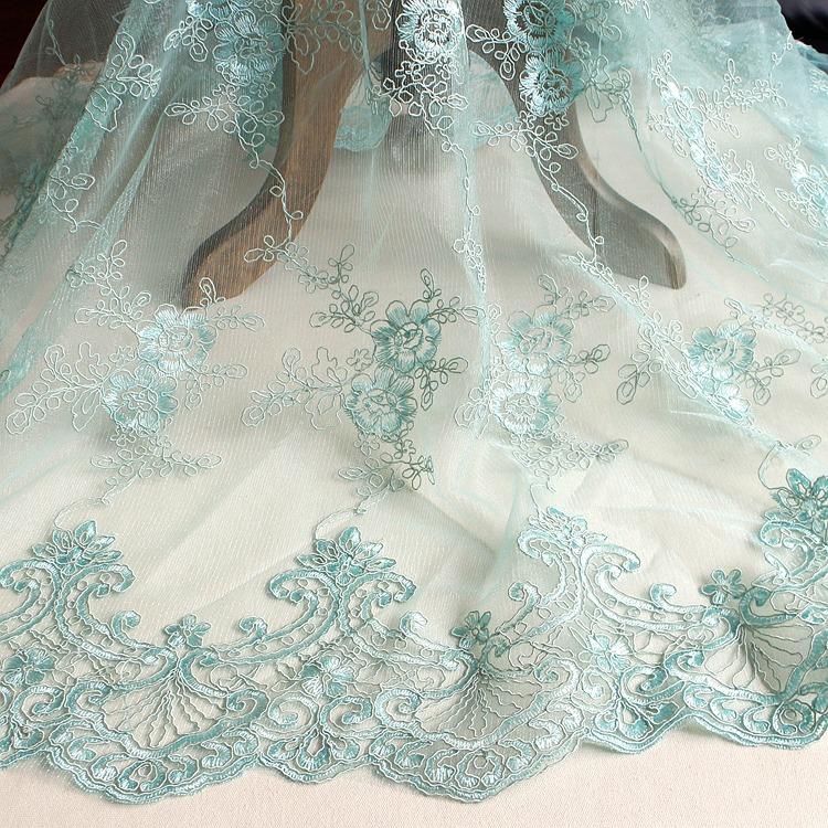 Full Car Bone Lace Lace Accessories, Wedding Dress Curtains Diy Handmade Materials Embroidered Three-Dimensional Flower Fabric