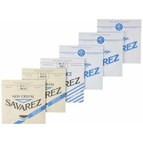 SAVAREZ Creation Cantiga Classical Guitar Strings, High Tension Set, 510MJ