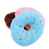 Squeaky Cotton Sound Animal Play Squeaker Lovely 3 Color Dog Toy Donut Pet Toys