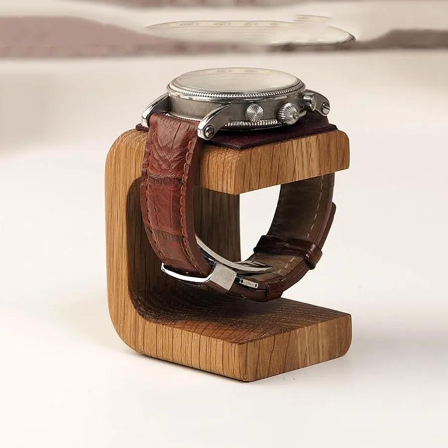 Wooden Watch Holder Jewelry Organizer Display Stand For Bracelet Ring Watch Display Solidwood Watch Stand