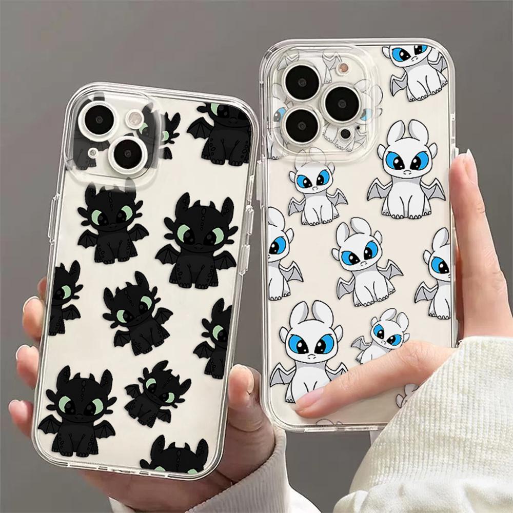 HOT Lovely Toothless Fury Dragon New Phone Case For iPhone 17 16 16e 15 14 13 12 11 Mini Pro Max X XR XSMax 7 8 Air Plus