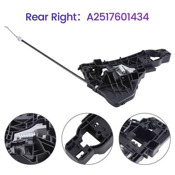 A2517601434: Geeignet für Mercedes-Benz W251 R500 (06-13) Basis für Türgriff hinten rechts.