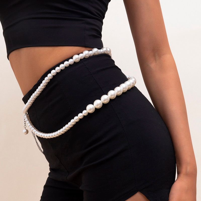 Waist Chain for Women, European and American Style, Simple and Trendy, Popular On Instagram, Stylish Accessory for Hot Girls To Pair with Dresses