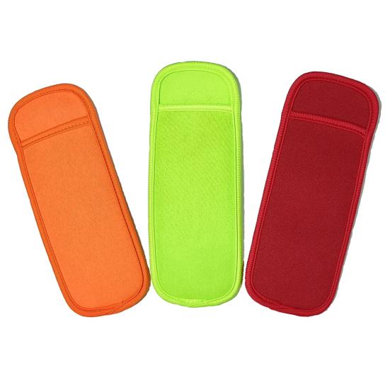4/10Pcs Popsicle Sleeves for Kids No Drip Silicone Popsicle Cover Reusable Freeze Popsicle Protector