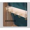 Wooden Slant Jewelry Display Stand Desktop Organizer Rings Necklaces Vintage Style