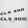 NEW 3D ABS Car Letters Logo CLS260 CLS300 CLS400 Badge Rear Trunk Sticker For Mercedes Benz CLS260 CLS300 CLS400 C218 Accessory