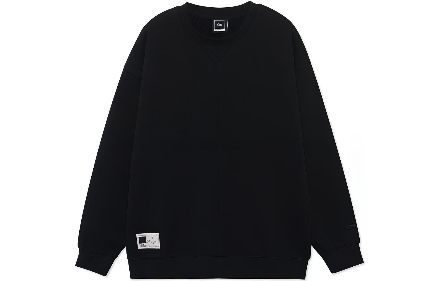 Li Ning Sweatshirt Unisex Black AWDR863-7 XXXL
