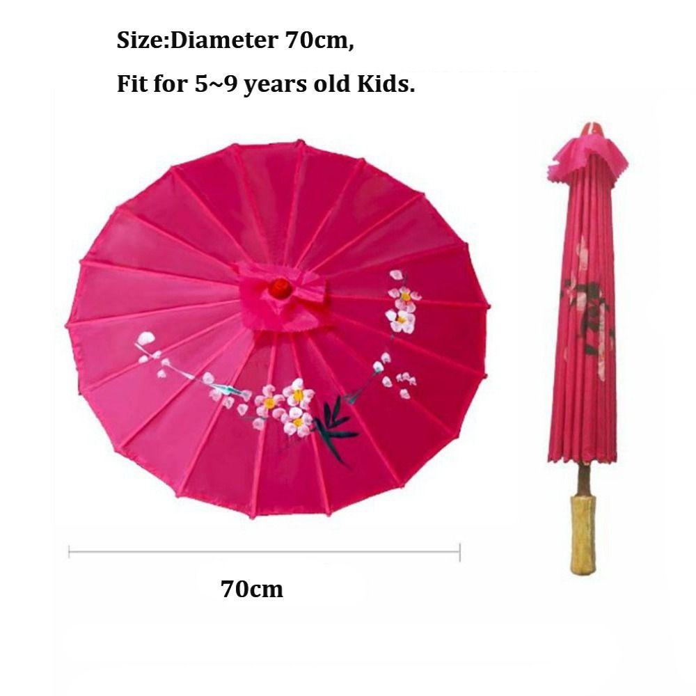 10 Colors Kids Decorative Umbrella Costumes Photography Umbrella Bridesmaids Party Scenery