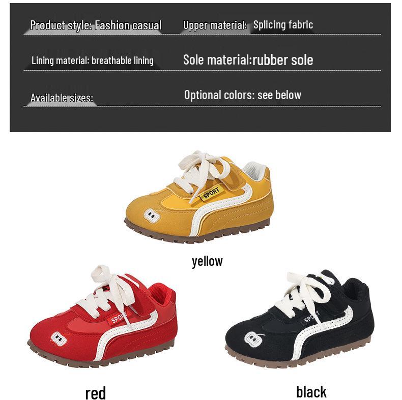 Kids' 2025 Autumn Sneakers: Stylish, Versatile, Non-Slip, for Boys & Girls