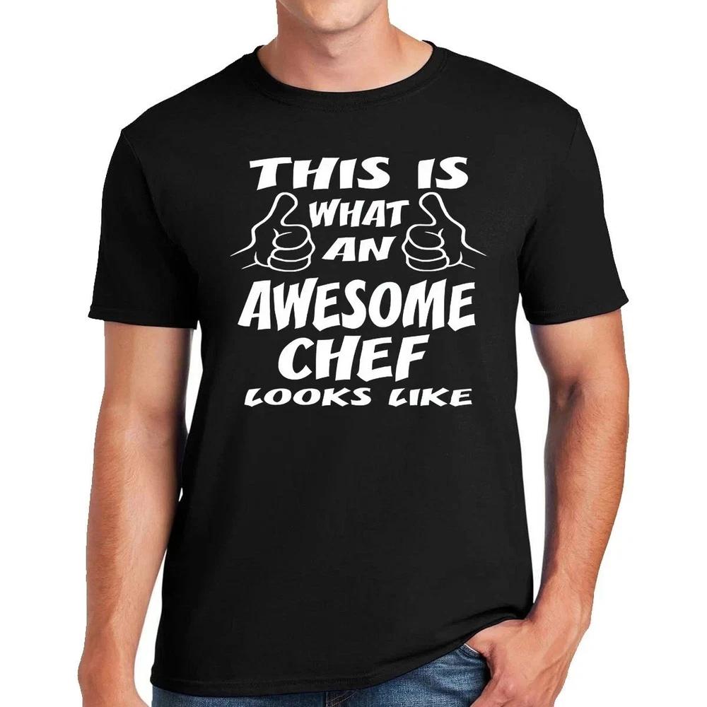 Chef TShirt This is what a chef looks likeMens Funny Cooking Barbeque Tee Top M