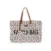 FAMILY BAG SAC A LANGER - Modèle:ecru 36 Mois LEOPARD