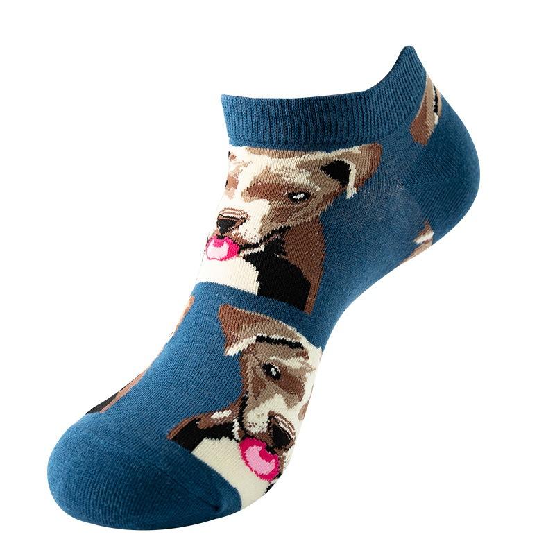 Pánské ponožky Neviditelné krátké letní ponožky Kvalitní Business Casual jarní Barva Česaná bavlna Dámské lodičkové ponožky