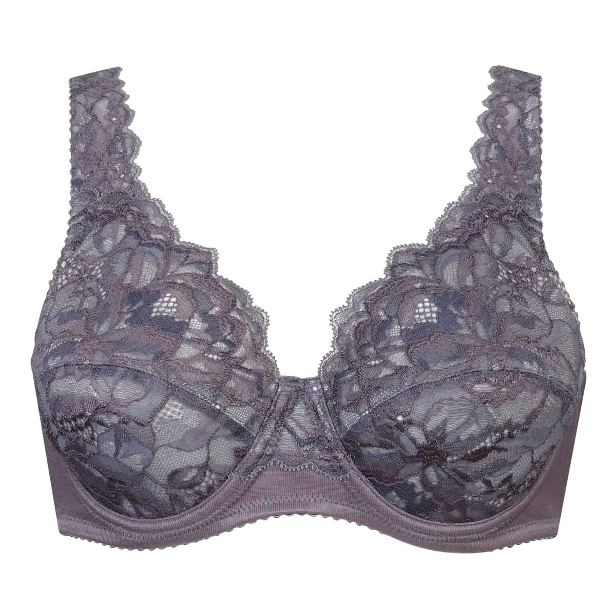 

Wacoal 11G BFA311 Full Cup Standard External Gentle on Sensitive Skin Bra, DEF, Out-in-Wire, Wire, (VI-Violet, F70)