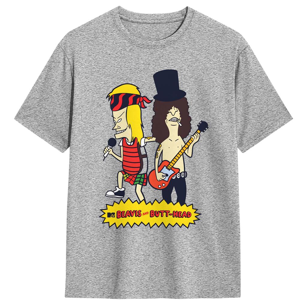 T-shirt Beavis and ButtHead Estiva Cotone T-shirt Per Adulto Harajuku Casual Maglietta Manica Corta Stile Street Top Magliette