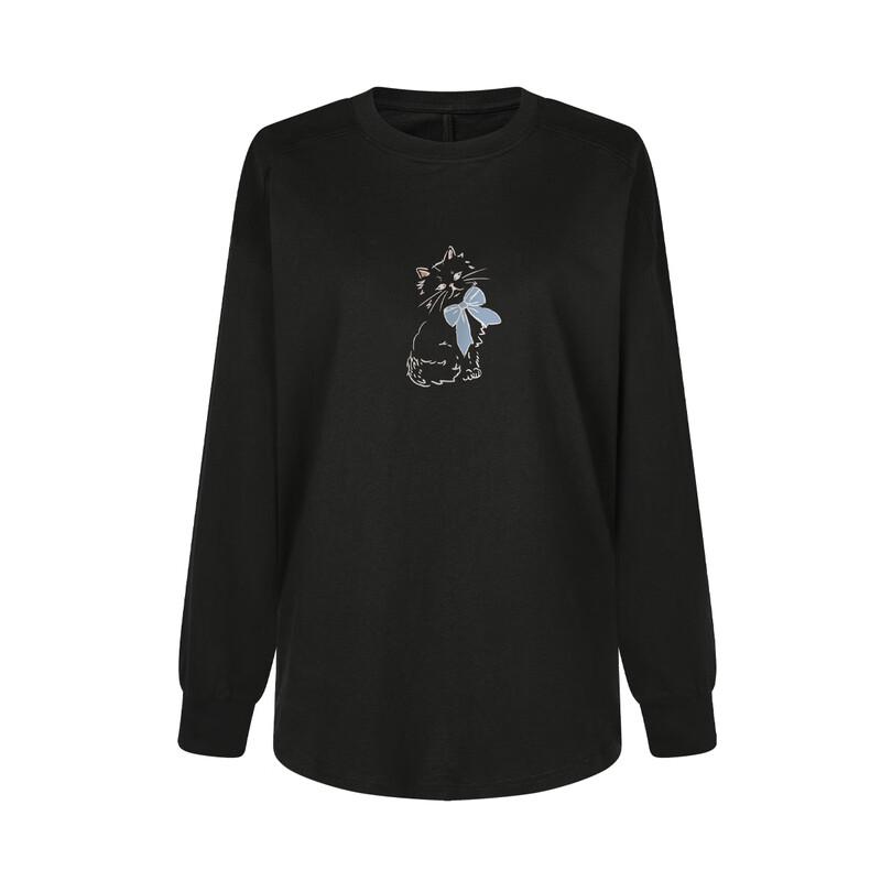 FivePlus Women's Long Sleeve Round Neck T-shirt