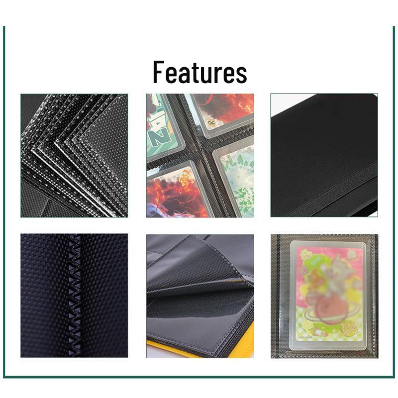 Four-Grid Game Card Holder & 4-Inch Photo Album