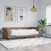 VidaXL Daybed with Mattress Cappuccino 90x200 Cm Faux Leather 3197722