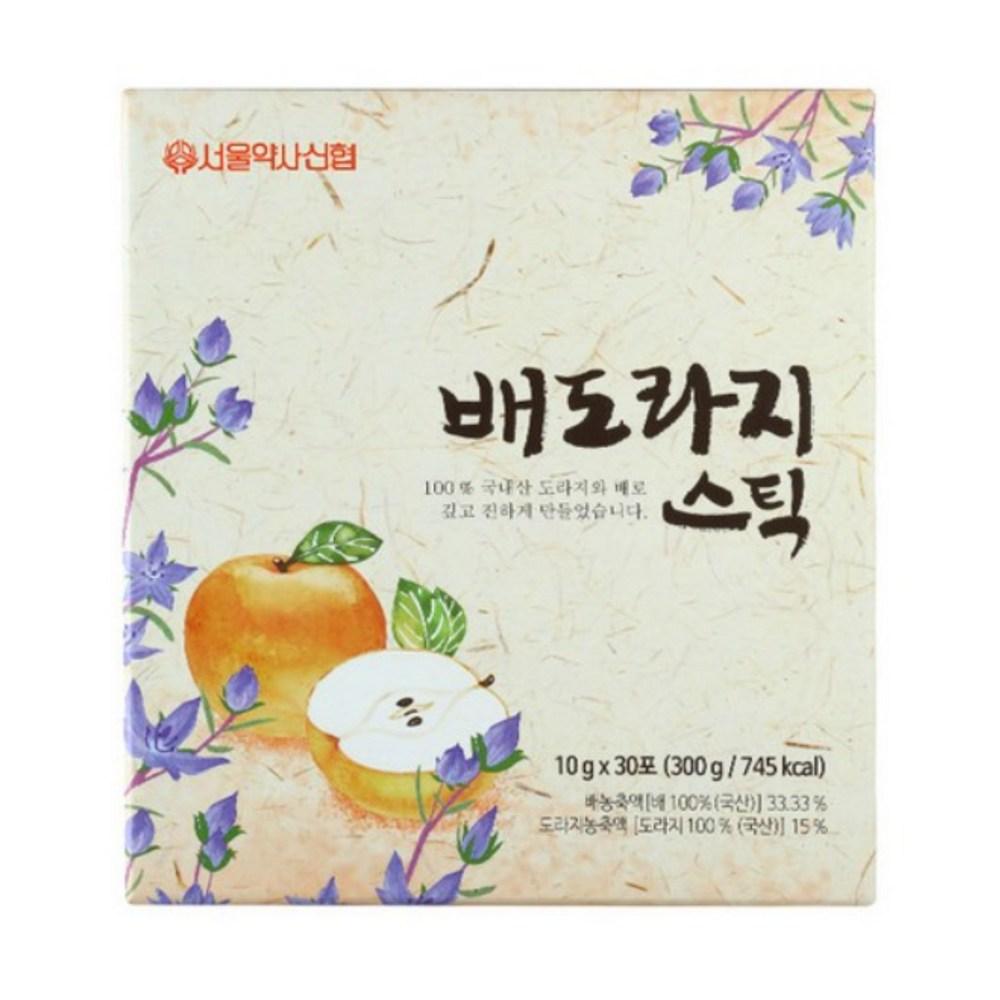 Seoul Pharmacists Credit Union Pear & Balloon Flower Root Sticks 30 Packs 300g 1 Box