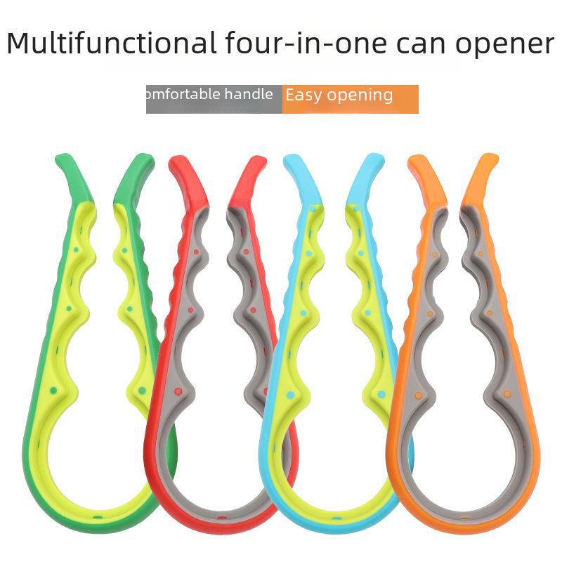 Versatile 8-in-1 Bottle Stopper with Four-Position Opener for Easy Use On Any Size Bottle.