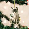 Acrylic Cat Fun Car Decoration Pendant For Creative Auto Interior Design