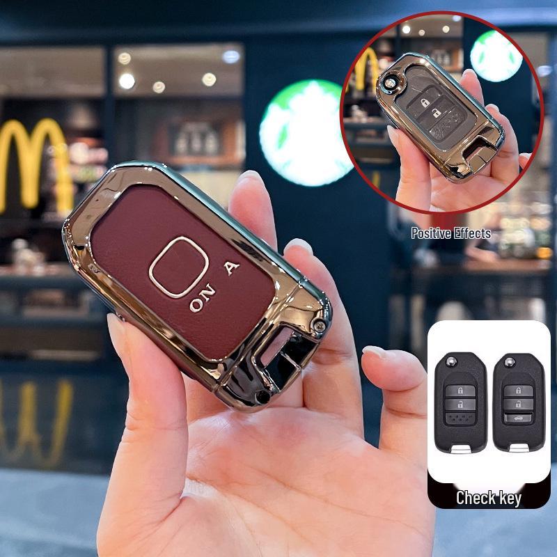 Elfde Generatie Accord Halve Sleutelhoes voor Accord, Civic, CR-V, HR-V, Integra, Vezel, XRV, en Meer