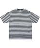 Nomaenyueol Offbeat Stripe T-Shirt - Black
