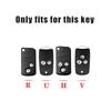 for Honda Civic Fit Accord CRV HRV Jazz Odyssey Shuttle GP2 Spada Step Wgn RG1 Freed Spike Ge6 2/3 Button Car Key Case Cover Bag XK6