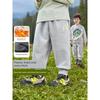 Boys' Fleece-Lined Sweatpants, Winter 2025 New Thickened Polar Fleece Joggers, Children's Autumn and Winter Clothing