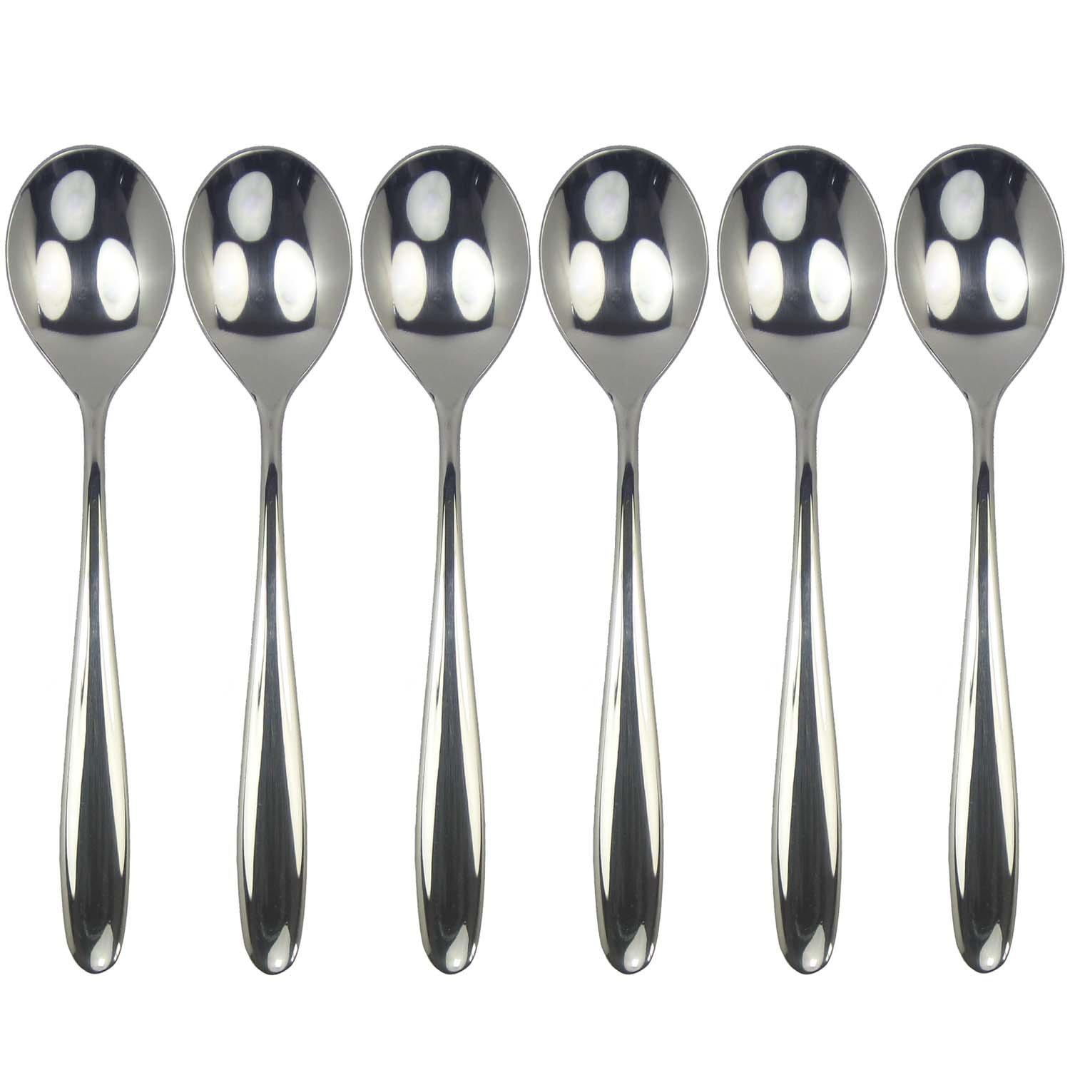 Nagao Burn Coffee 5 pieces 1 Stainless Made in Japan Spoons, + extra, 18-8 Steel,