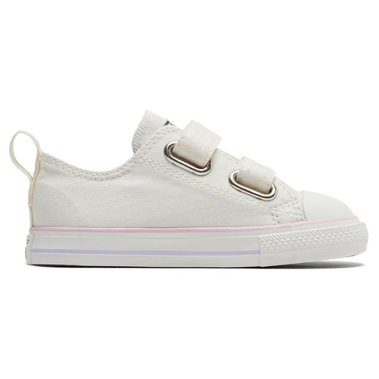 Converse Chuck Taylor All Star Easy-On Low PS Festival Florals Baby Sneakers Cream Egret Vintage-White A06087C