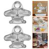 Cartoon Pattern Children's Dinner Plate Divided Snack Tray Tableware Food Feeding Dishes  Gift