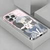 BEASTARS  Phone Case For iPhone17 16 16e 15 14 13 12Plus Mini Pro Max Electroplated glass Phone Case
