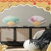 2/3Pcs Stylish Acrylic Handheld Fan Rack Clear Folding Fan Desktop Display Stand Shelves for Easy Assembly and Storage