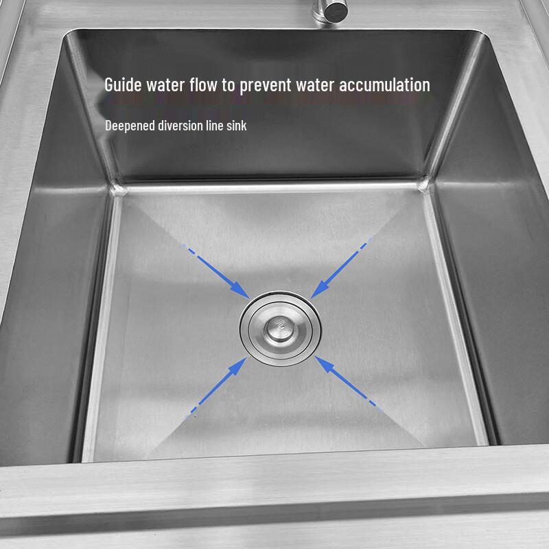 L.C.Maird Commercial Stainless Steel Double Basin Sink