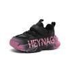 Girls shoes autumn and winter 2025 new children's two cotton sports shoes girls winter velvet older children's dad shoes dirt-resistant